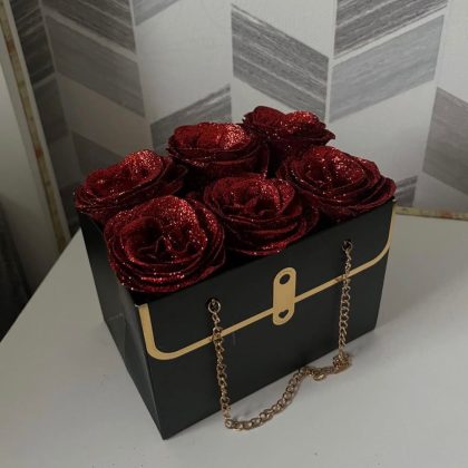 Sac de 6 Roses Éternelles